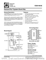 AV9148M-60 datasheet pdf Integrated Circuit Systems