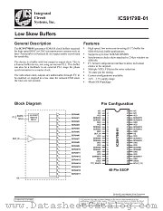 AV9179BF-01 datasheet pdf Integrated Circuit Systems