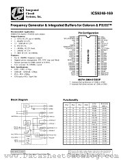 AV9248F-169-T datasheet pdf Integrated Circuit Systems