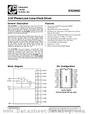 ICS2509CG-T datasheet pdf Integrated Circuit Systems