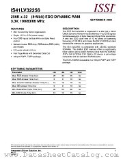 IS41LV32256-35TQ datasheet pdf Integrated Silicon Solution Inc