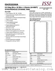 IS42S32200A-7TI datasheet pdf Integrated Silicon Solution Inc