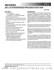 IS61C632A-7PQI datasheet pdf Integrated Silicon Solution Inc