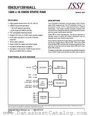 IS62LV12816ALL-70BI datasheet pdf Integrated Silicon Solution Inc