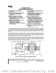 A387DX datasheet pdf Intel