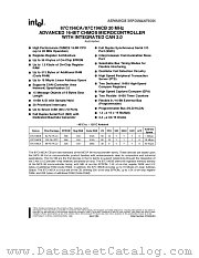 AS87C196CB datasheet pdf Intel