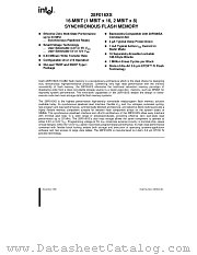 E28F016XS-25 datasheet pdf Intel