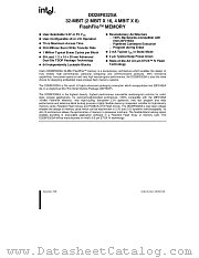 DD28F032SA-80 datasheet pdf Intel