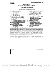DT28F160S3-130 datasheet pdf Intel