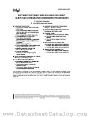 TKU80C186EC13 datasheet pdf Intel