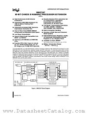 MD80C287 datasheet pdf Intel