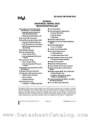 N83930AD datasheet pdf Intel