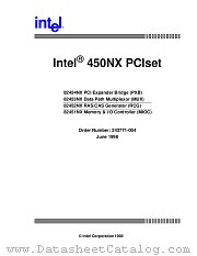 PW82454NX datasheet pdf Intel