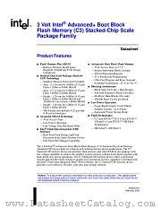 RD28F3208C3B70 datasheet pdf Intel