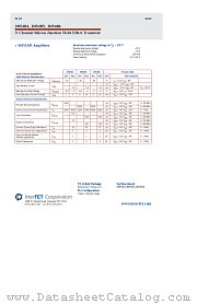 SMP5485 datasheet pdf InterFET Corporation