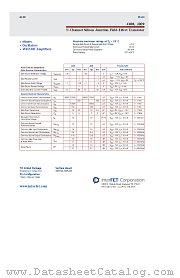 J309 datasheet pdf InterFET Corporation