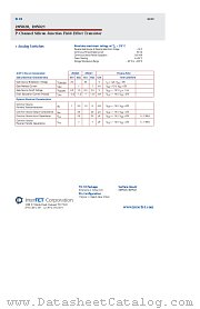 SMP5021 datasheet pdf InterFET Corporation