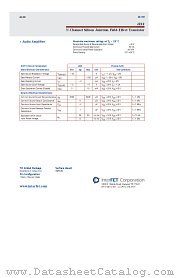 SMPJ232 datasheet pdf InterFET Corporation