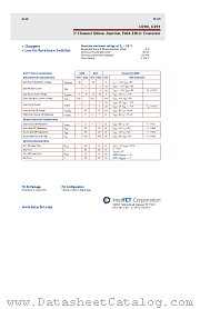 U291 datasheet pdf InterFET Corporation