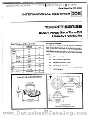 150PFT200 datasheet pdf International Rectifier