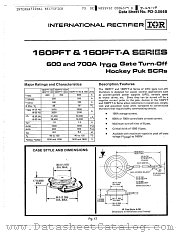 160PFT100A datasheet pdf International Rectifier