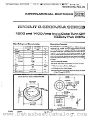 320PJT200A datasheet pdf International Rectifier