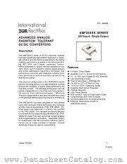 AMF2812D_EM datasheet pdf International Rectifier