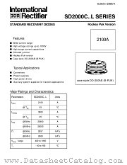 SD200OC08L datasheet pdf International Rectifier