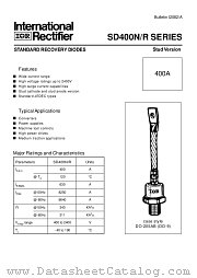 SD400R08PSC datasheet pdf International Rectifier