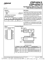 CDP1824CD3 datasheet pdf Intersil
