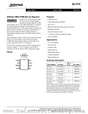 EL7516IY datasheet pdf Intersil