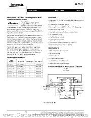 EL7531IL-T13 datasheet pdf Intersil