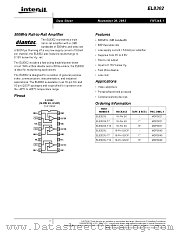 EL8302IU-T13 datasheet pdf Intersil