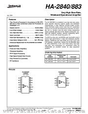 HA-2840_883 datasheet pdf Intersil