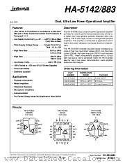 HA-5142_883 datasheet pdf Intersil