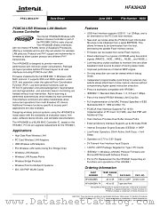HFA3842BIN-TK datasheet pdf Intersil