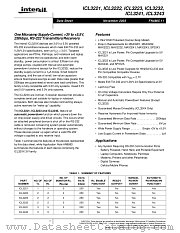 ICL3241IV datasheet pdf Intersil