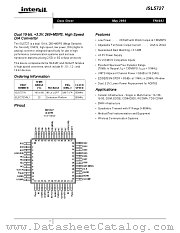ISL5727IN datasheet pdf Intersil