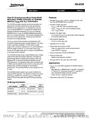 ISL6530EVAL1 datasheet pdf Intersil