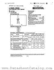 U200 datasheet pdf Intersil
