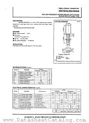 2SC3242A datasheet pdf Isahaya Electronics Corporation