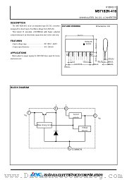 M57182N-416 datasheet pdf Isahaya Electronics Corporation
