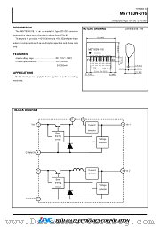 M57183N-316 datasheet pdf Isahaya Electronics Corporation