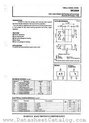 MC2834 datasheet pdf Isahaya Electronics Corporation