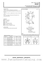 MC2838 datasheet pdf Isahaya Electronics Corporation