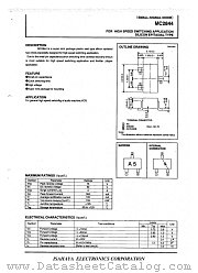 MC2844 datasheet pdf Isahaya Electronics Corporation