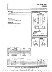 MC2845 datasheet pdf Isahaya Electronics Corporation