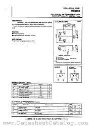 MC2850 datasheet pdf Isahaya Electronics Corporation