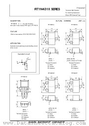 RT1N431S datasheet pdf Isahaya Electronics Corporation