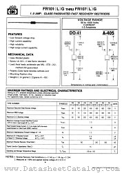 FR101L datasheet pdf Jinan Gude Electronic Device